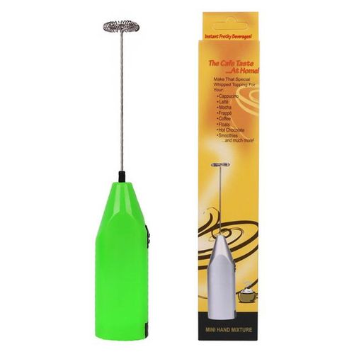 Milk Foamer Coffee Whisk Mixer Electric Blender Egg Beater Mini Frother Handle Stirrer Cappuccino Maker Cooking Tool (1 Pack)| Fiche Technique et Prix au Maroc