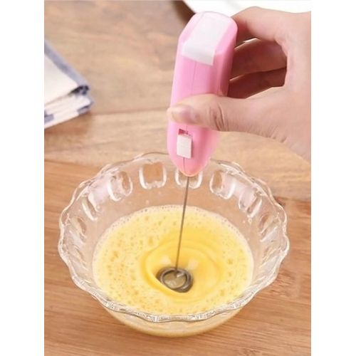 Mini mixeur plongeant à café ou lait batteur rose //batteur à oeufs manuel| Fiche Technique et Prix au Maroc