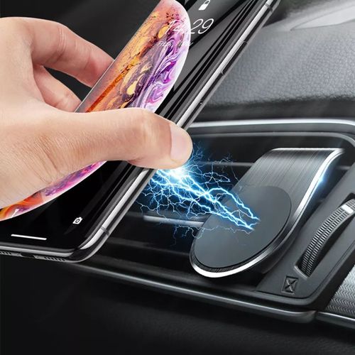Support Téléphone Voiture Magnétique,Porte téléphone - rouge| Fiche Technique et Prix au Maroc