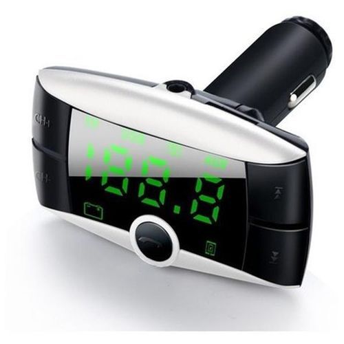 Transmetteur FM De Voiture MP3  Bluetooth Lecteur Avec Double USB| Fiche Technique et Prix au Maroc