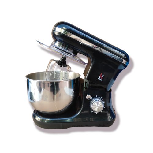 Kenz Robot Cuisine Pétrin avec 6 vitesses + Bol 5L en INOX NOIRE G-L RB-7162| Fiche Technique et Prix au Maroc