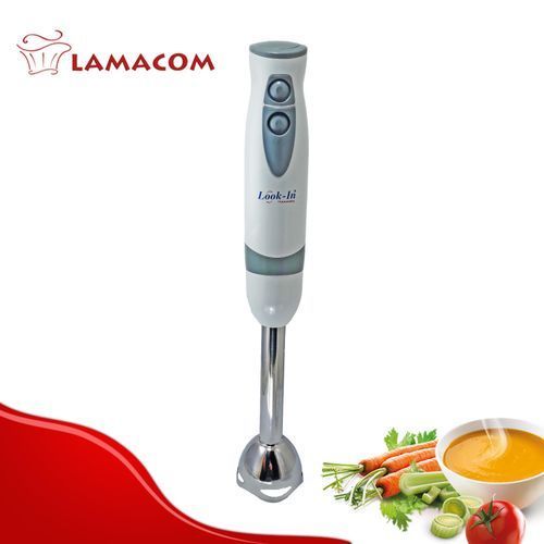 Lamacom Mixeur et Batteur Plongeant avec Pied en INOX *-* 2 Vitesses & Bol Gradué 600 ml| Fiche Technique et Prix au Maroc