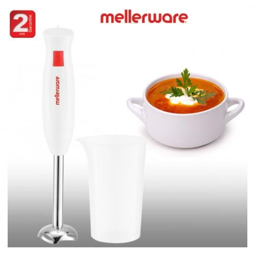 Mellerware Robot Mixeur plangeant MHM-403 ,400w+accesoires-2ans de garantie| Fiche Technique et Prix au Maroc