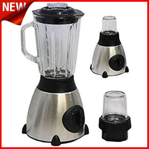 Luxus Mixeur // Blender 850W 5 Vitesses + Bol en verre de 1.5L et lame à 6 têtes + Moulin épices| Fiche Technique et Prix au Maroc