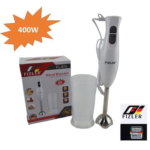 FIZLER Mixeur plongeant inox 400W - hand blender| Fiche Technique et Prix au Maroc