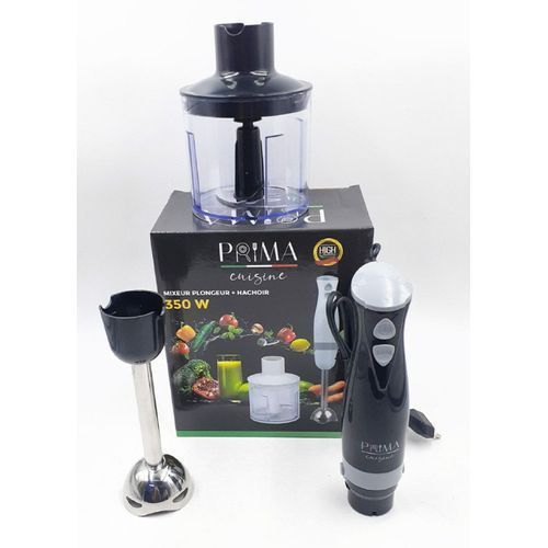 Prima Mixeur plongeur+hachoir| Fiche Technique et Prix au Maroc