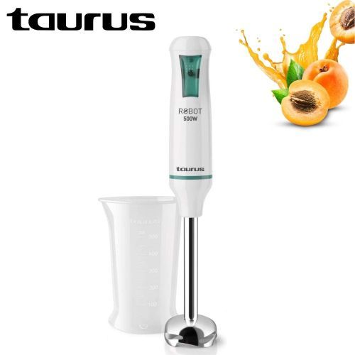 Taurus ROBOT 500 Pied Mixeur Pongeant Pied En INOX Avec Bol Mesureur Pour Soupes Smoothies et Sauces| Fiche Technique et Prix au Maroc