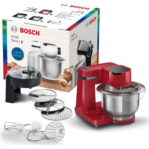 Bosch MUMS2ER01 Robot Pétrin multifonction + Accessoires  - 700W - 3,8L - 4 vitesses| Fiche Technique et Prix au Maroc