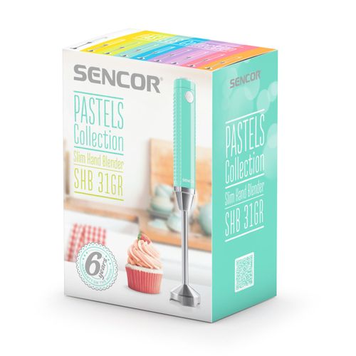 Sencor Mixeur plongeant SHB32BL, 400W BLEU avec contrôle vitesse variable| Fiche Technique et Prix au Maroc
