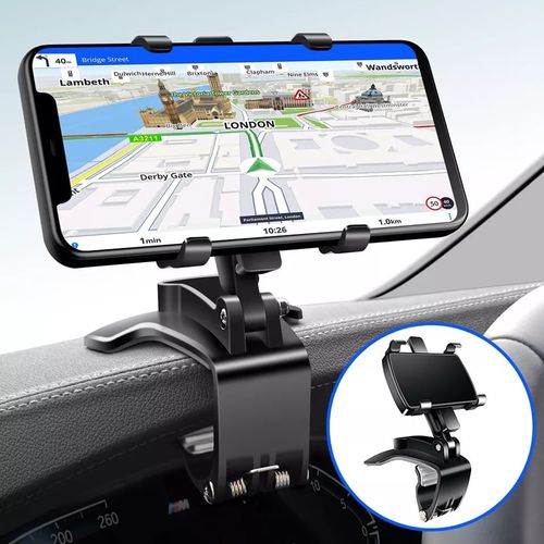 support de téléphone de voiture multifonctionnel pour rétroviseur , Noir| Fiche Technique et Prix au Maroc