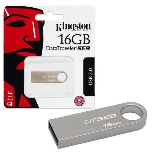 Kingston 16 GB 10 mb/s Haute Vitesse de Transfert de Données USB 2.0 En Métal| Fiche Technique et Prix au Maroc