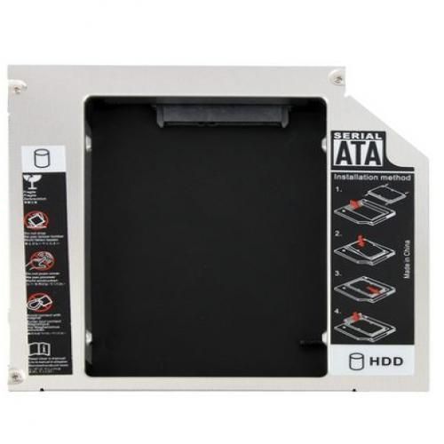 2.5“ Second HDD Caddy, SATA to SATA Hard Drive , 9.5mm CD/DVD-ROM| Fiche Technique et Prix au Maroc