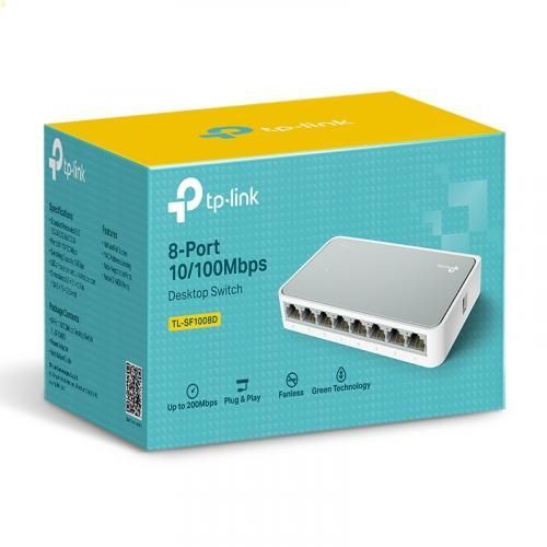 TPLink 8-Port 10/100Mbps Desktop Switch TL-SF1008D| Fiche Technique et Prix au Maroc