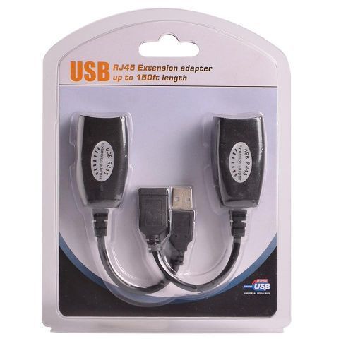 ADAPTATEUR EXTENSION USB RJ45 AVEC RECEVEUR ET ÉMETTEUR| Fiche Technique et Prix au Maroc