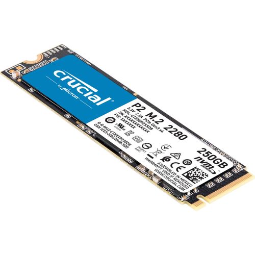 Crucial SSD NVME  250 Go  M.2 SSD Jusqu’à 2400 Mo/s| Fiche Technique et Prix au Maroc