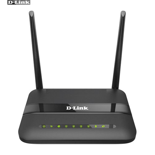 D-Link Router Puissant ADSL-124 Wireless N300 ADSL2+ Wi-Fi -4 ports polyvalent et performant| Fiche Technique et Prix au Maroc