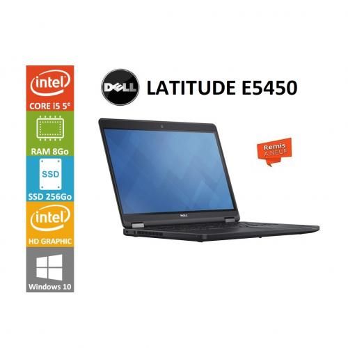 DELL PC PORTABLE DELL LATITUDE E5450 i5 5éme  -REMIS A NEUF| Fiche Technique et Prix au Maroc