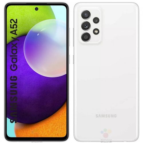 Samsung Galaxy A52 - 6.5’’ - (6GB - 128GB)  -64MP+12MP+5MP+5MP/32MP- Blanc| Fiche Technique et Prix au Maroc