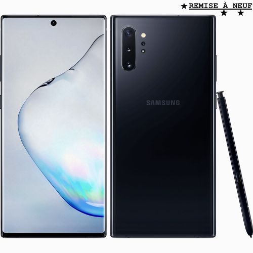 Samsung Galaxy Note 10 Plus - 6,8“ ( 256Go, 12Go ) - Noir - Remise à neuf| Fiche Technique et Prix au Maroc