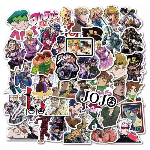 50 pcs Autocollants Jojo’s Bizarre Adventure Les Fans de BEN ACCESSORIZE store| Fiche Technique et Prix au Maroc