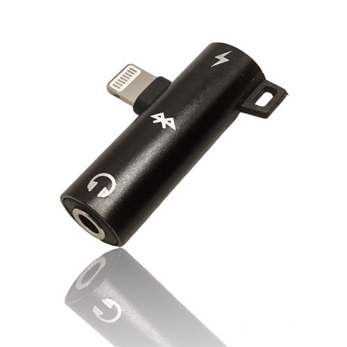Adaptateur BT Lightning Audio 2 en 1 en aluminium + Charger| Fiche Technique et Prix au Maroc