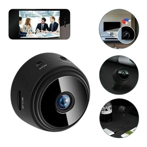 Mini Caméra De Surveillance Sans Fil,1080P,Full HD,Vision Nocturne,Détection De Mouvement,Bureau Et Le Domicile Computers| Fiche Technique et Prix au Maroc