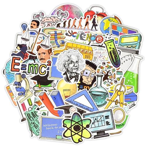 SCIENCE PACK - 50 STICKERS| Fiche Technique et Prix au Maroc