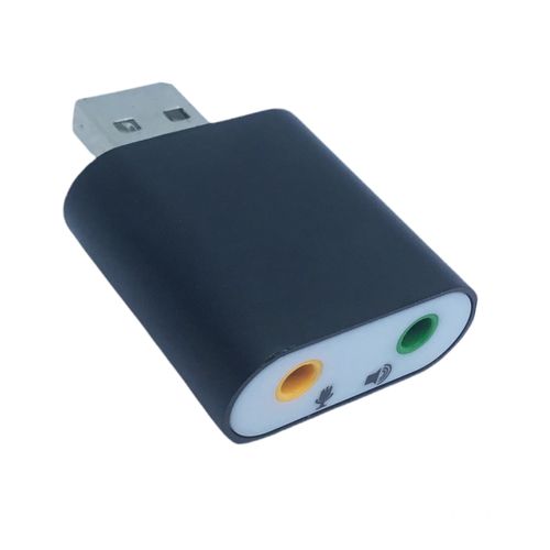 Sound Card 7.1 Channel USB To 3.5mm , Microphone, casque| Fiche Technique et Prix au Maroc