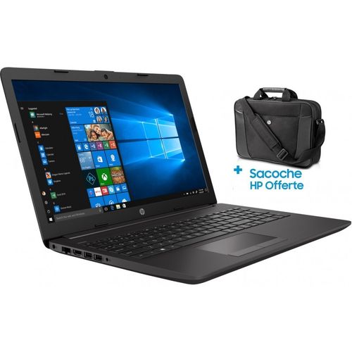 Hp 250 G8 Core i5-1035G1 12Go+256 SSD+1TO 15,6“ HD Win10 64Bits + SACOCHE| Fiche Technique et Prix au Maroc