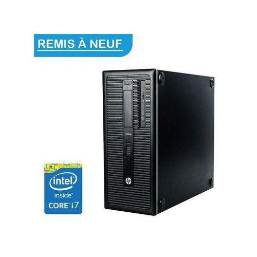 Hp 600 G1 Tour Core i7-4790 3.60Ghz 8Go 500Go - Win 10 pro - Remis A Neuf| Fiche Technique et Prix au Maroc