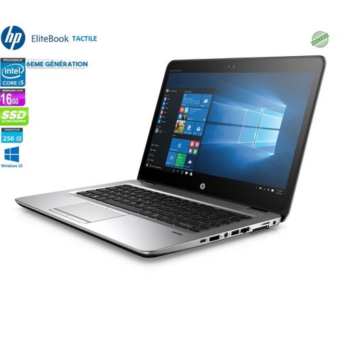 Hp Elitebook 840 G3 CORE i5 6300u -Tactile RAM 16 Go DDR4 - 256GoSSD -Remis a neuf| Fiche Technique et Prix au Maroc