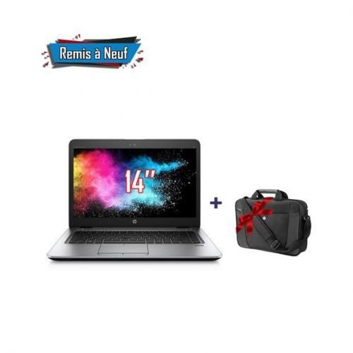 Hp EliteBook 840 G3 i5-6200U 2.30 GHz 8 Go 256 Go SSD + Cartable HP Remis a Neuf| Fiche Technique et Prix au Maroc
