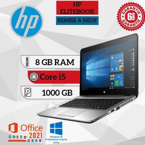 Hp Pc EliteBook G2 Core i5 8Go RAM 1000Go Stockage 14″ -REMIS A NEUF| Fiche Technique et Prix au Maroc