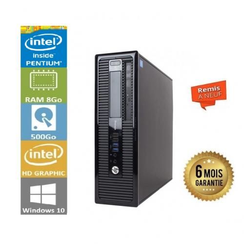Hp Pc HP ProDesk 400 G1 sff -remis à neuf| Fiche Technique et Prix au Maroc