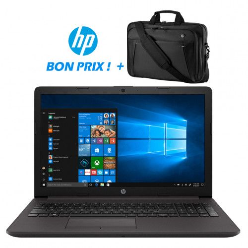 Hp Pc Portable 250 G7 15.6“ HD i3-1005G1 4GB DDR4 500 Go + Sacoche Original| Fiche Technique et Prix au Maroc