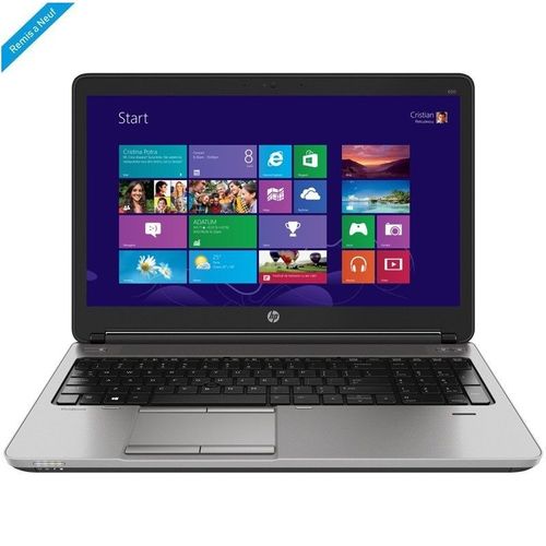 Hp ProBook 650 G1  Core i3 2,4 GHz - HDD 500Go - 4 Go-15,6“ -Remis a neuf| Fiche Technique et Prix au Maroc