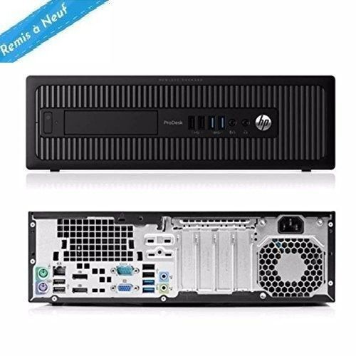 Hp ProDesk 600 G1 SFF - CORE I5 - 4590 ( 3.3 Ghz ) 8GB / 500GB / Remis à neuf| Fiche Technique et Prix au Maroc