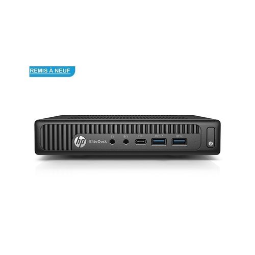 Hp ProDesk 600 G2 Mini PC - Core i5 6500T -  RAM 8Go - 256Go - Remis à neuf| Fiche Technique et Prix au Maroc