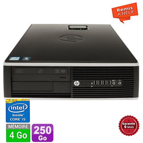 Hp unité centrale HP 8200 Pro - i5 3.10 GHz-4Go-250Go- Graveur DVD - Windows 7 Pro- Remis à neuf| Fiche Technique et Prix au Maroc