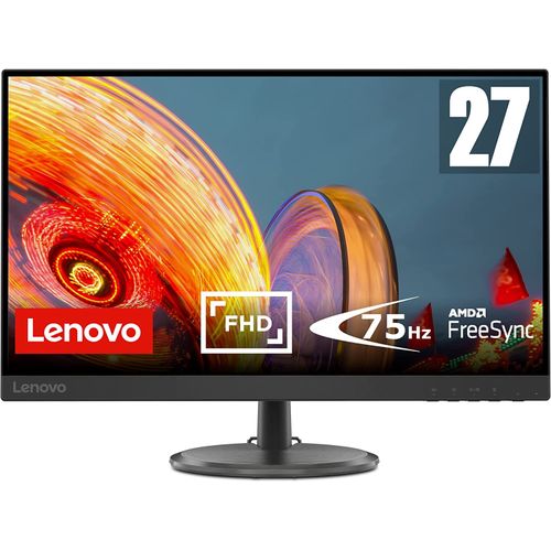 Lenovo Écran  C27-30 27″ 1080P  – Format 16/9 – Dalle VA – 75 Hz – FreeSync – HDMI/VGA| Fiche Technique et Prix au Maroc