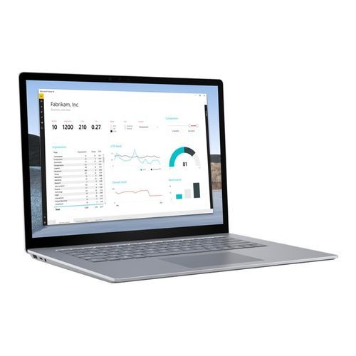 Microsoft surface Laptop 3-13.3“Tactile-i5 1035G7-128 SSD-8GB-Azerty-Win10Pro-Garantie12 Mois| Fiche Technique et Prix au Maroc
