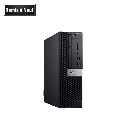 DELL Optiplex 5060 SFF Core i7-8700 3.20Ghz 16Go DDR4 256Go SSD Remis à Neuf| Fiche Technique et Prix au Maroc