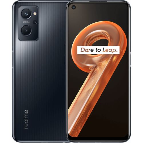 realme 9i MOBILE PHONE RMX3491 6.6“ 128GB + 4GB 50 Mpx - Prism Black| Fiche Technique et Prix au Maroc