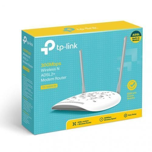 TP-Link Retour wifi 300Mbps TD-W8961N ADSL 2+| Fiche Technique et Prix au Maroc