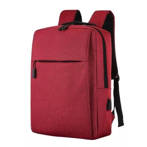 Di Sac À Dos hommes et femmes Avec Port De chargeur externe USB,PC Portable - rouge| Fiche Technique et Prix au Maroc
