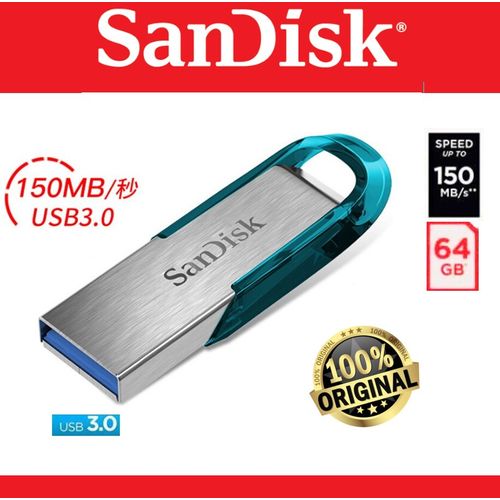 Sandisk orignal Clé USB 3.0 64 Go 150 Mo/s Jusqu’à 10 fois plus rapide| Fiche Technique et Prix au Maroc