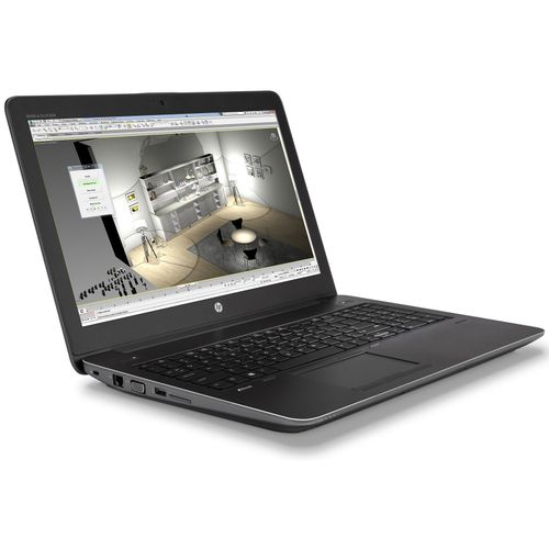 Hp Station de travail mobile ZBook 15 G4  15.6 “ Core i7 7700HQ   8 Go RAM 256Ssd| Fiche Technique et Prix au Maroc