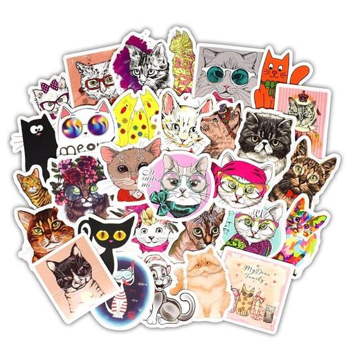 Stickers CHAT PACK - 30 STICKERS| Fiche Technique et Prix au Maroc