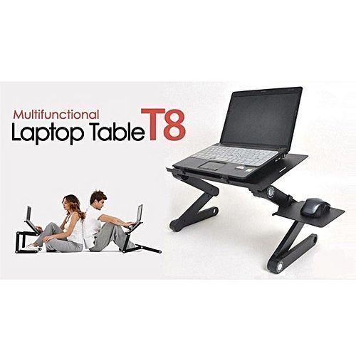 Tn T8 Table de pc portables avec deux ventilateurs| Fiche Technique et Prix au Maroc
