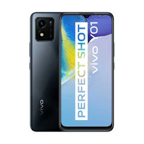 Vivo Y01 (2Go,32Go) 5000mAh - Noir élégant| Fiche Technique et Prix au Maroc